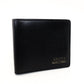 GUCCI Interlocking Folding Wallet Black Men's Logo Black Wallet Leather 7-8-190