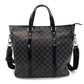 LOUIS VUITTON Tadao N51192 Damier Graphite Tote Bag 2-Way Gray Men's 7-8-247