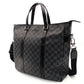 LOUIS VUITTON Tadao N51192 Damier Graphite Tote Bag 2-Way Gray Men's 7-8-247