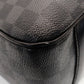 Louis Vuitton Business Bag Damier Graphite Gray PVC Leather Second Bag 7-8-334