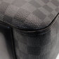 Louis Vuitton Business Bag Damier Graphite Gray PVC Leather Second Bag 7-8-334