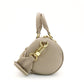 LOUIS VUITTON Monogram Implant Nano Speedy Shoulder Bag Leather Beige Crossbody 7-8-516
