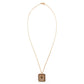 Unused Hermès As de Coeur Pink Gold Necklace with Heart Z Marking, Box Included 7-8-568