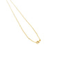Hermes O'Kelly PM Necklace Gold × Black Leather Black 7-8-569