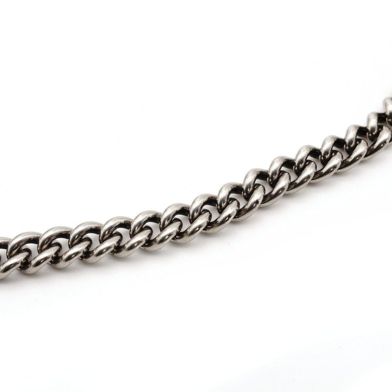 GUCCI Jackie 1961 Chain Wallet Shoulder Bag Crossbody Beige × Navy PVC 7-8-587