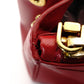 PRADA Leather Galleria 2-Way Crossbody Bag, Red, Gold Hardware, 7-8-678