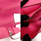 HERMES Kelly Wallet Medium Size Pink Leather Chèvre Silver Hardware D-Stamp 7-8-680