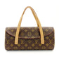 Louis Vuitton Sonatine Handbag Monogram Brown 7-8-697