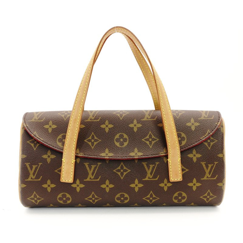 Louis Vuitton Sonatine Handbag Monogram Brown 7-8-697