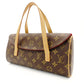 Louis Vuitton Sonatine Handbag Monogram Brown 7-8-697