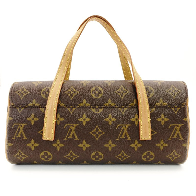 Louis Vuitton Sonatine Handbag Monogram Brown 7-8-697