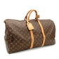 LOUIS VUITTON Monogram Keepall 55 Boston Bag Bandoulière Travel Bag 7-8-708