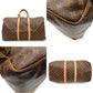 LOUIS VUITTON Monogram Keepall 55 Boston Bag Bandoulière Travel Bag 7-8-708