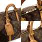 LOUIS VUITTON Monogram Keepall 55 Boston Bag Bandoulière Travel Bag 7-8-708