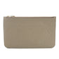 LOUIS VUITTON Monogram Implant Neverfull Pouch Brown Leather 7-9-010