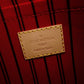 LOUIS VUITTON Monogram Neverfull Pouch Brown PVC Leather 7-9-012