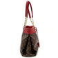 LOUIS VUITTON Parthénon Chain Tote Bag Monogram Brown × Red PVC Leather Shoulder 7-9-021