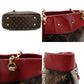 LOUIS VUITTON Parthénon Chain Tote Bag Monogram Brown × Red PVC Leather Shoulder 7-9-021