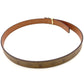 LOUIS VUITTON Monogram Reverse Belt Brown PVC Leather Reversible Size 65/26 7-9-075