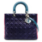Christian Dior Lady Dior 2-Way Handbag Shoulder Leather Multicolor 7-9-090