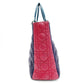 Christian Dior Lady Dior 2-Way Handbag Shoulder Leather Multicolor 7-9-090