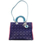 Christian Dior Lady Dior 2-Way Handbag Shoulder Leather Multicolor 7-9-090