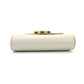 CELINE Triomphe Tri-Fold Wallet Leather Off-White Wallet Gold Hardware 7-9-134