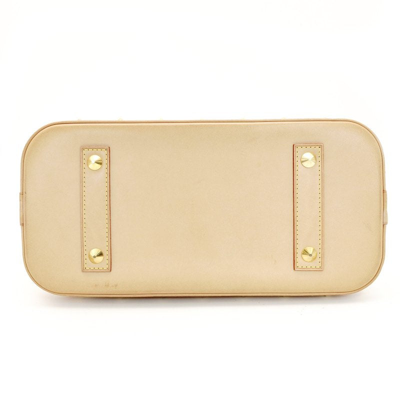 LOUIS VUITTON Multicolor Alma PM White Studded Handbag Leather 7-9-152