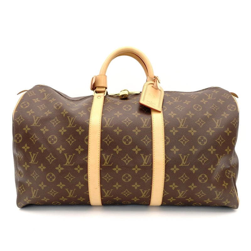 LOUIS VUITTON Monogram Keepall 50 Boston Bag Travel 7-9-155