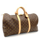 LOUIS VUITTON Monogram Keepall 50 Boston Bag Travel 7-9-155