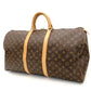 LOUIS VUITTON Keepall 55 Monogram Boston Bag Travel Brown 7-9-285