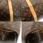 LOUIS VUITTON Keepall 55 Monogram Boston Bag Travel Brown 7-9-285