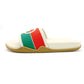 Unused GUCCI Sandals Unisex Size EU 39 (9.6"–9.8") GG Logo With Box 7-9-331