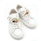 Hermès Day Low-Cut Sneakers Kelly Hardware Leather White Size 36 White Approx. 9.1"–9.3" 7-9-427