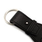 HERMES Key Holder Black Key Charm Leather Black Excellent Condition A-Stamped Men's 7-9-444