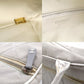 CHANEL Sport Line Mini Boston Bag Canvas Gray Tone Logo Handbag R8020341