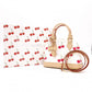 LOUIS VUITTON Alma BB Monogram Cherry Handbag, PVC and Leather, White, 2-Way