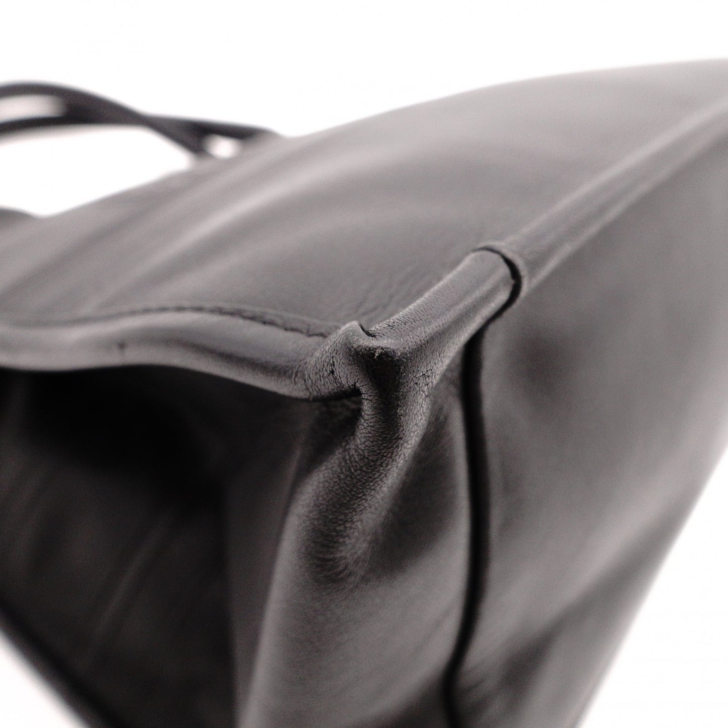 DIOR Book Tote Medium Tote Bag, Leather, Black, CD Logo
