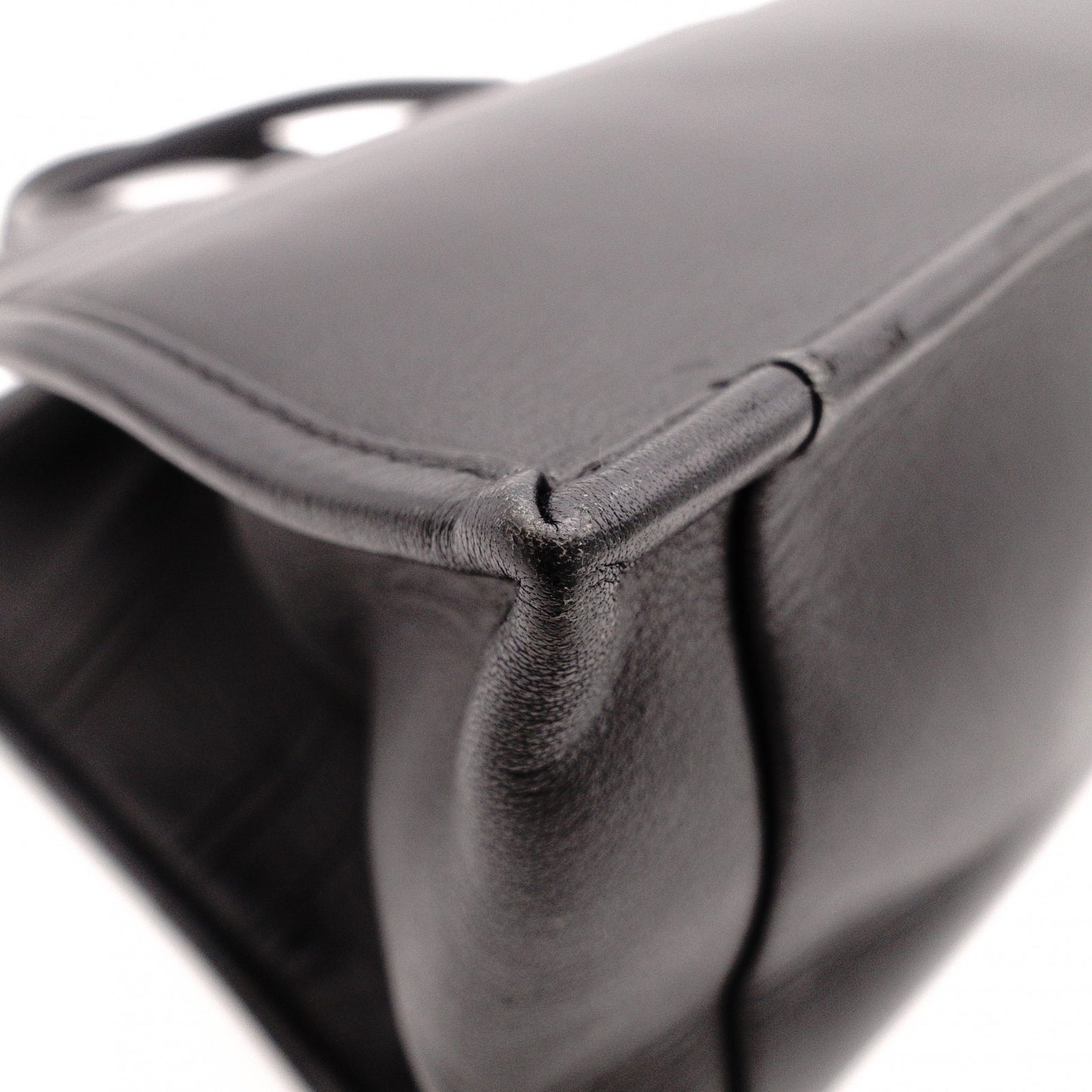 DIOR Book Tote Medium Tote Bag, Leather, Black, CD Logo
