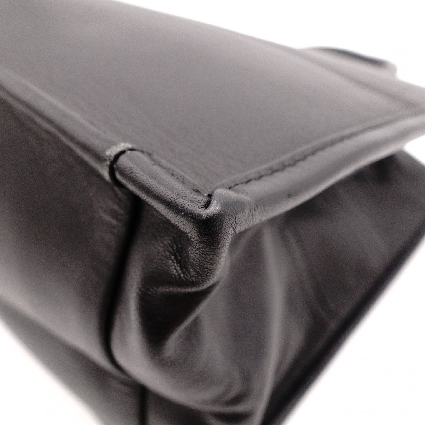 DIOR Book Tote Medium Tote Bag, Leather, Black, CD Logo