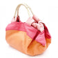 LOEWE Nappa Aire Shoulder Bag Leather Pink Bicolor