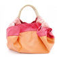 LOEWE Nappa Aire Shoulder Bag Leather Pink Bicolor
