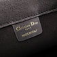 DIOR Book Tote Medium Tote Bag, Leather, Black, CD Logo