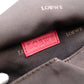 LOEWE Nappa Aire Shoulder Bag Leather Pink Bicolor