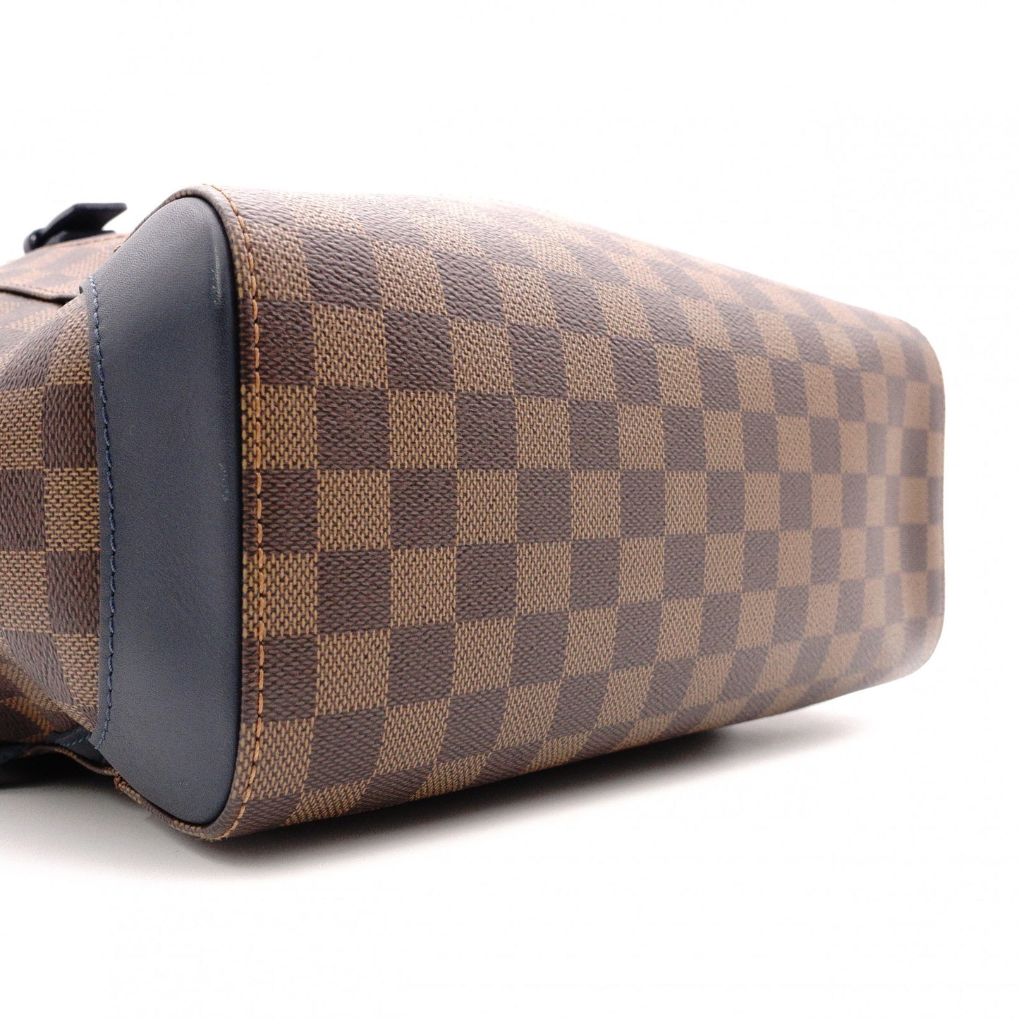 LOUIS VUITTON Runner Backpack, Damier, Leather and PVC, Brown, Men's