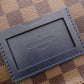 LOUIS VUITTON Runner Backpack, Damier, Leather and PVC, Brown, Men's