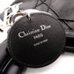 Christian Dior Granville Handbag, Leather, Black, 2-Way, Silver Hardware