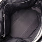 Christian Dior Granville Handbag, Leather, Black, 2-Way, Silver Hardware