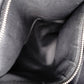 Christian Dior Granville Handbag, Leather, Black, 2-Way, Silver Hardware