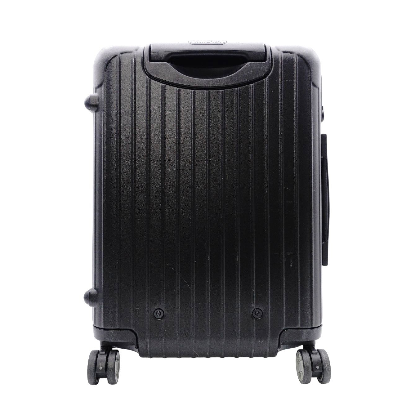RIMOWA 821.90.12 32L Lufthansa Topaz Black Polycarbonate Carry-on